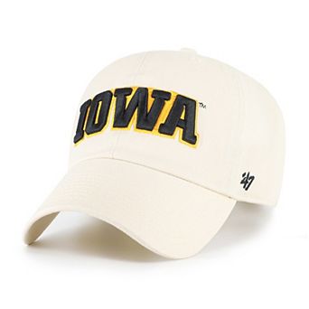 Men's '47 Sand Iowa Hawkeyes Clean Up Adjustable Hat