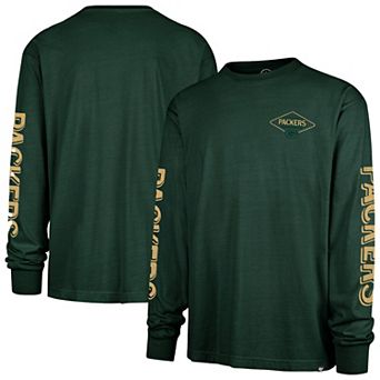 Men's '47 Green Green Bay Packers Cairn Ravine Foundation Long Sleeve T-Shirt