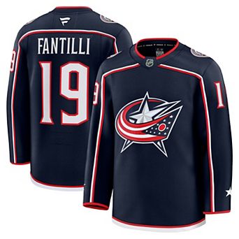 Men's Fanatics Adam Fantilli Navy Columbus Blue Jackets Home Premium Jersey