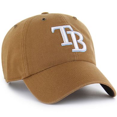 Men's Carhartt x '47 Brown Tampa Bay Rays Clean Up Adjustable Hat