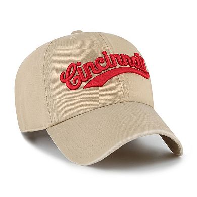 Men's '47 Tan Cincinnati Bearcats Vault Clean Up Adjustable Hat