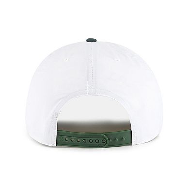 Men's '47 White/Hunter Green Milwaukee Bucks Tribute Two-Tone Hitch Adjustable Hat