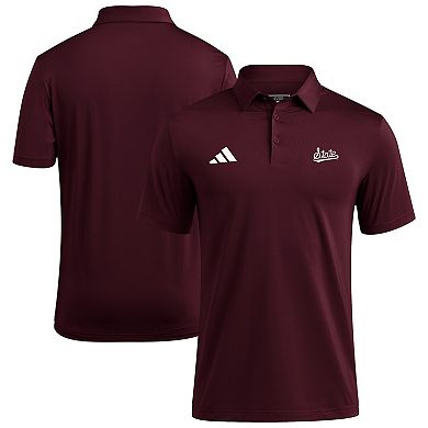 Men's adidas Maroon Mississippi State Bulldogs Ultimate 365 Polo