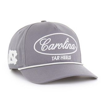 Men's '47 Gray North Carolina Tar Heels Contemporary Basics Foundational Rope Hitch Adjustable Hat