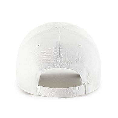 Men's '47 White Washington Huskies Contemporary Basics Foundation Clean Up Adjustable Hat