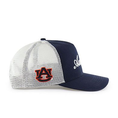 Unisex '47 Navy Auburn Tigers Contemporary Basics Foundation Trucker Hitch Adjustable Hat
