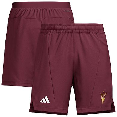 Men's adidas Maroon Arizona State Sun Devils Program Woven Training Shorts