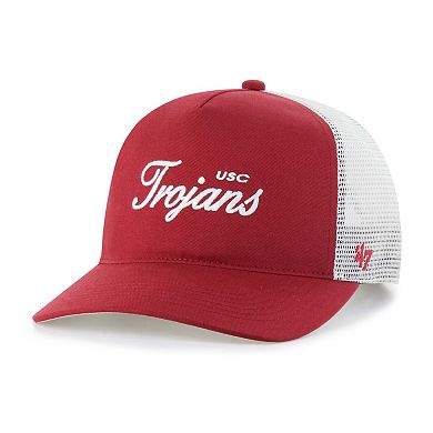 Unisex '47 Cardinal USC Trojans Contemporary Basics Foundation Trucker Hitch Adjustable Hat