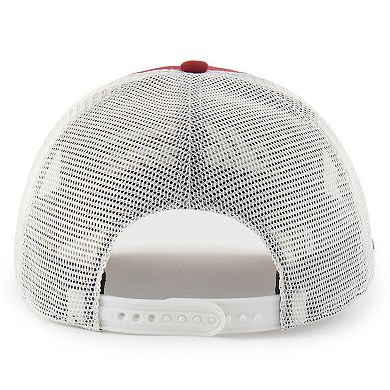 Unisex '47 Cardinal Arkansas Razorbacks Contemporary Basics Foundation Trucker Hitch Adjustable Hat