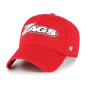 Men's '47 Red Gonzaga Bulldogs Clean Up Adjustable Hat