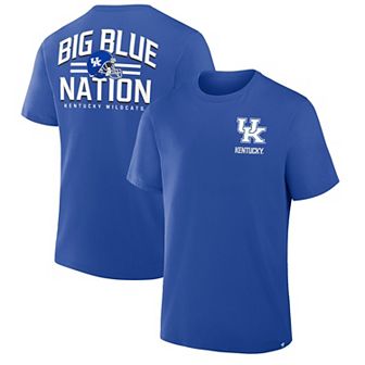 Men's Fanatics Royal Kentucky Wildcats Quad Legacy T-Shirt