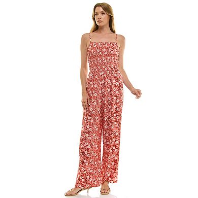 Juniors' Lily Rose Full Length Jumpsuit