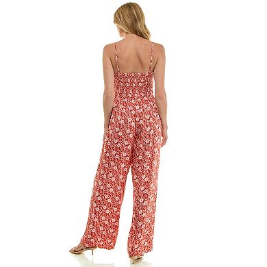 Juniors' Lily Rose Full Length Jumpsuit