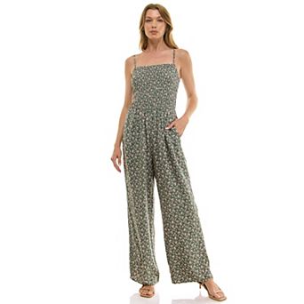 Juniors' Lily Rose Full Length Jumpsuit