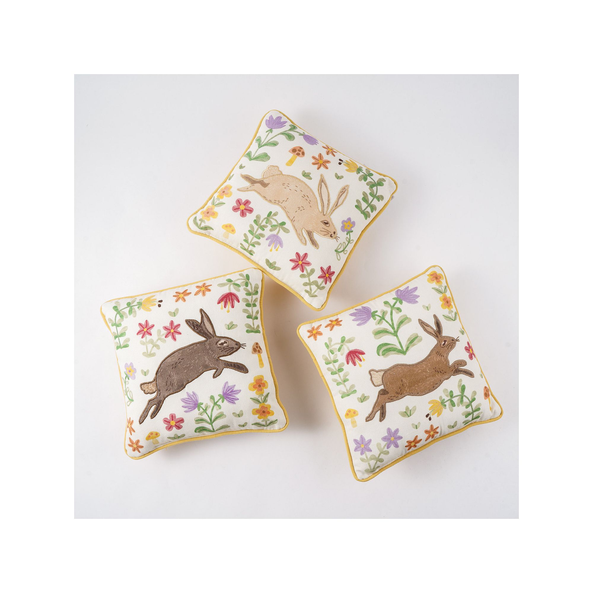 Celebrate Together™ Easter Bunnies 3-pk. Throw Pillow Set, Ivory