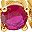 Gold Tone Cr Ruby