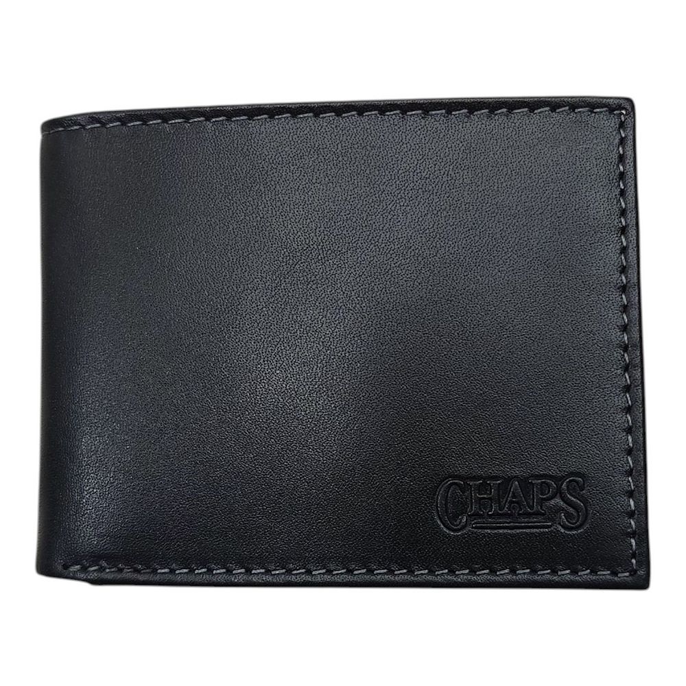 Men's Chaps RFID-Blocking Genuine Leather Passcase Wallet