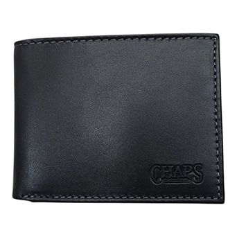 Men's Chaps RFID-Blocking Genuine Leather Passcase Wallet