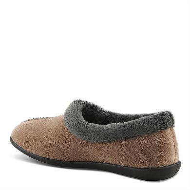 Flexus Amalie Women's Moc Toe Slip-On Moccasin Slippers