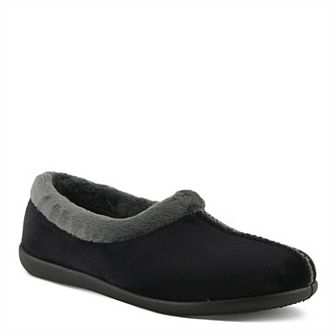 Flexus Amalie Women's Moc Toe Slip-On Moccasin Slippers