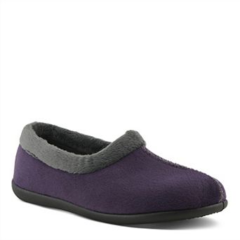 Flexus Amalie Women's Moc Toe Slip-On Moccasin Slippers