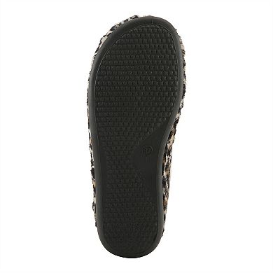 Flexus by Spring Step Faddis Women's Slip-On Animal Print Slippers