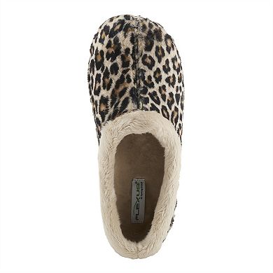 Flexus by Spring Step Faddis Women's Slip-On Animal Print Slippers