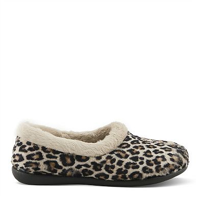 Flexus by Spring Step Faddis Women's Slip-On Animal Print Slippers