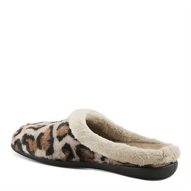 Flexus by Spring Step Fairsky Women's Slip-On Animal Print Slippers