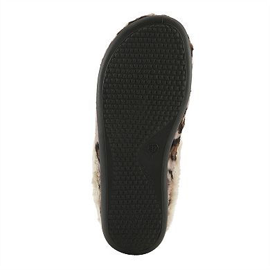 Flexus by Spring Step Fairsky Women's Slip-On Animal Print Slippers