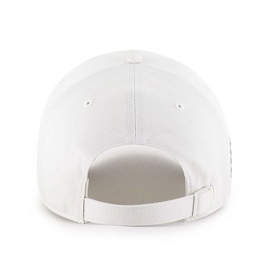 Men's '47 White Iowa Hawkeyes Contemporary Basics Foundation Clean Up Adjustable Hat