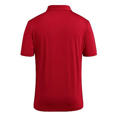 Men's adidas Red NC State Wolfpack Ultimate 365 Polo