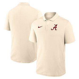 Men's Nike Tan Alabama Crimson Tide Primary Logo Victory Performance Polo