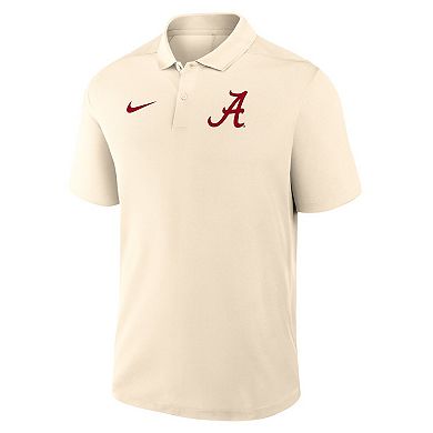Men's Nike Tan Alabama Crimson Tide Primary Logo Victory Performance Polo
