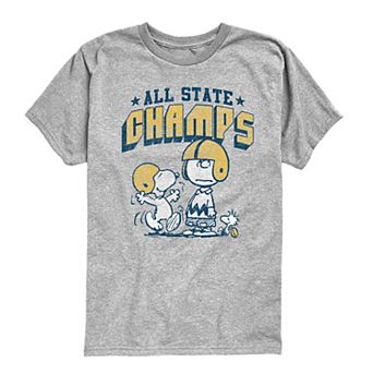 Boys 8-20 Peanuts All State Champs Football Graphic Tee