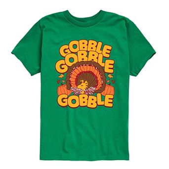 Boys 8-20 Peanuts Woodstock Gobble Gobble Gobble Graphic Tee