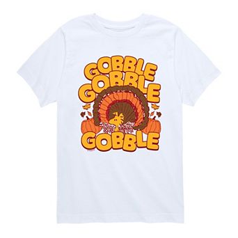 Boys 8-20 Peanuts Woodstock Gobble Gobble Gobble Graphic Tee