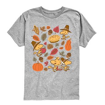 Boys 8-20 Peanuts Woodstock Thanksgiving Graphic Tee