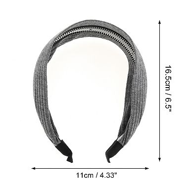 Women's Wide-side Headband 6.5"x4.33" 1 Pc