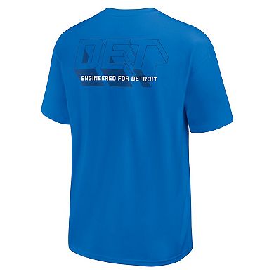 Men's Nike Blue Detroit Lions Dominate The Game Essential Max90 T-Shirt