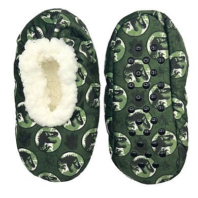 Boys 4-20 Hot Wheels Fuzzy Baba 3D Wheels Slipper Socks