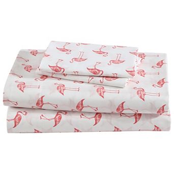 Beatrice Home Fashions Coastal Print Sheet Set