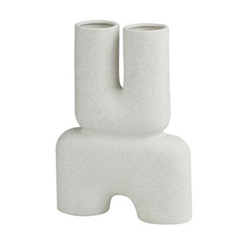 Stella & Eve Ceramic U-Shaped Decorative Vase Table Decor