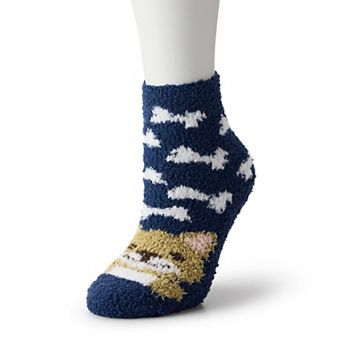 Women's SHINE Big Bones Dog Crew Socks
