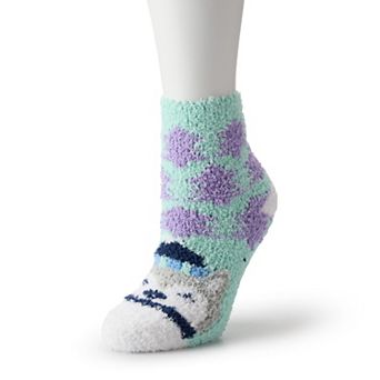 Women's SHINE Husky Trees Cozy Crew Socks