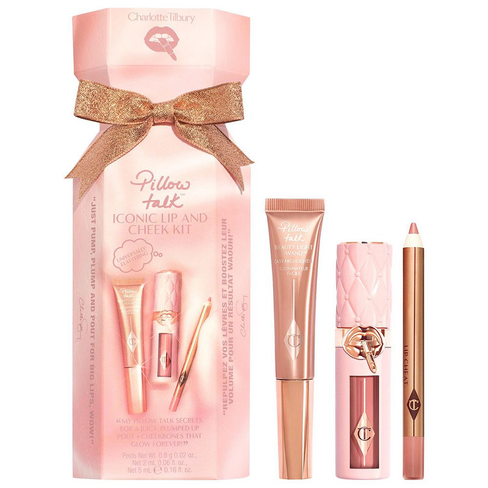 Charlotte Tilbury Lip and Cheek Trio Makeup Gift Set