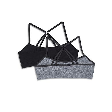 Hanes® 2-pk. Seamless Strappy Back Wireless Bras
