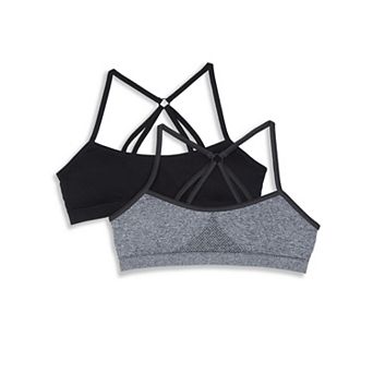 Hanes® 2 pk Seamless Strappy Back Wireless Bras