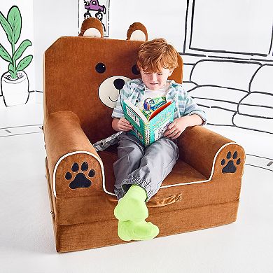 Yourigami 2-in-1 Convertible Fold-Out Chair & Lounger