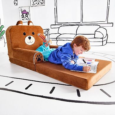 Yourigami 2-in-1 Convertible Fold-Out Chair & Lounger